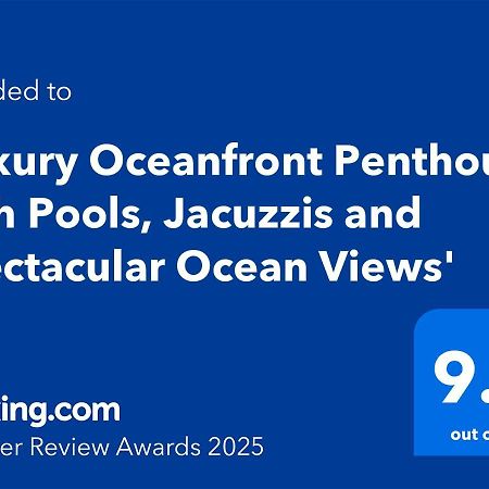 로사리토 'Luxury Oceanfront Penthouse With Pools, Jacuzzis And Spectacular Ocean Views' 아파트 외부 사진