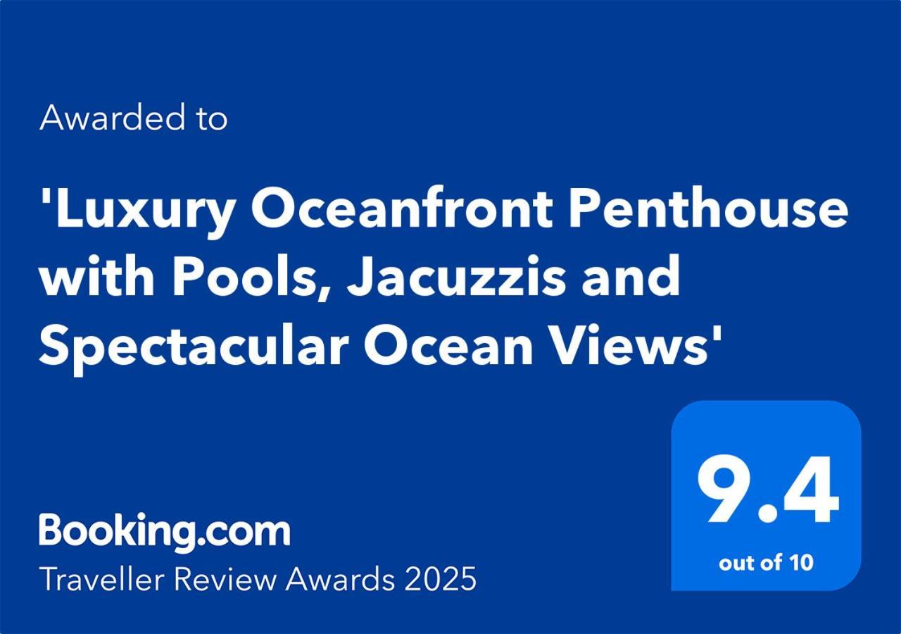 로사리토 'Luxury Oceanfront Penthouse With Pools, Jacuzzis And Spectacular Ocean Views' 아파트 외부 사진